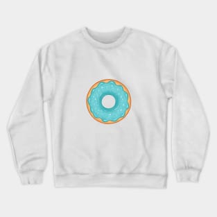 Blue Donut Crewneck Sweatshirt